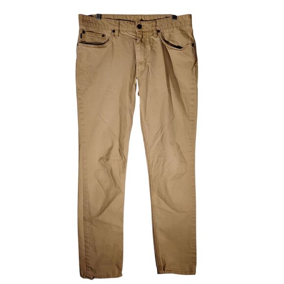 Polo Ralph Lauren jeans mens 32x32 beige khaki stretch straight leg denim - Picture 1 of 12